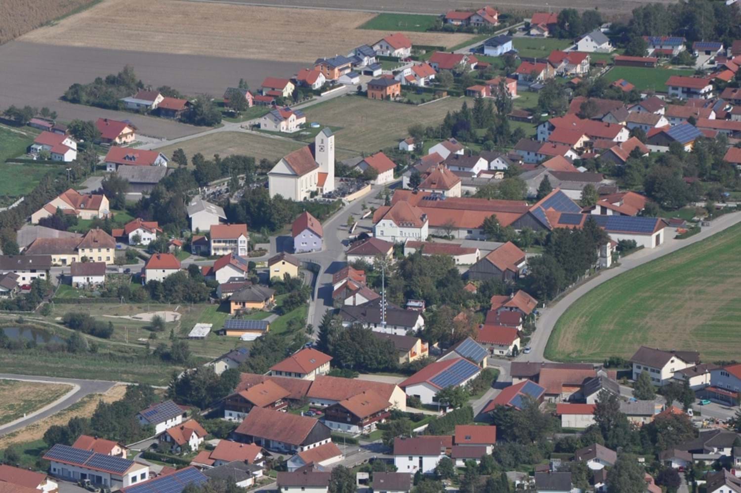 Luftaufnahmen Gemeinde Aholming